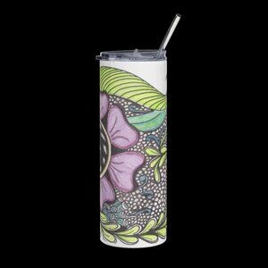 Lilura Tumbler by Momma Balisti - 20oz Stainless Steel Tumbler @MommaBalisti
